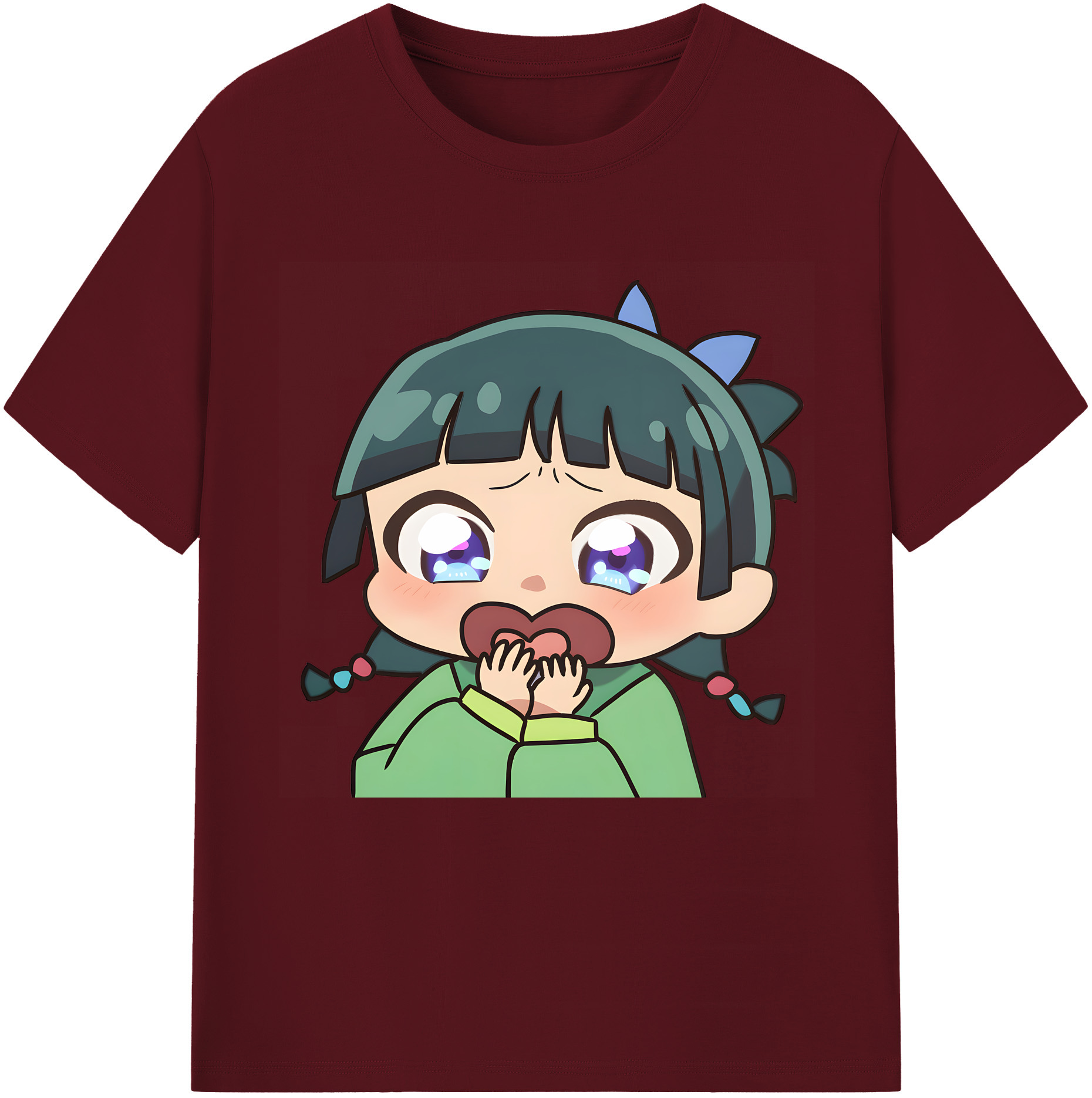 （画像用） 薬屋のひとりごと The Apothecary Diaries 綿100％半袖Tシャツ（フロントプリント）